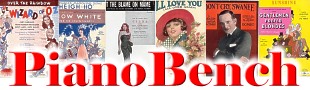 PianoBench Vintage Sheet Music